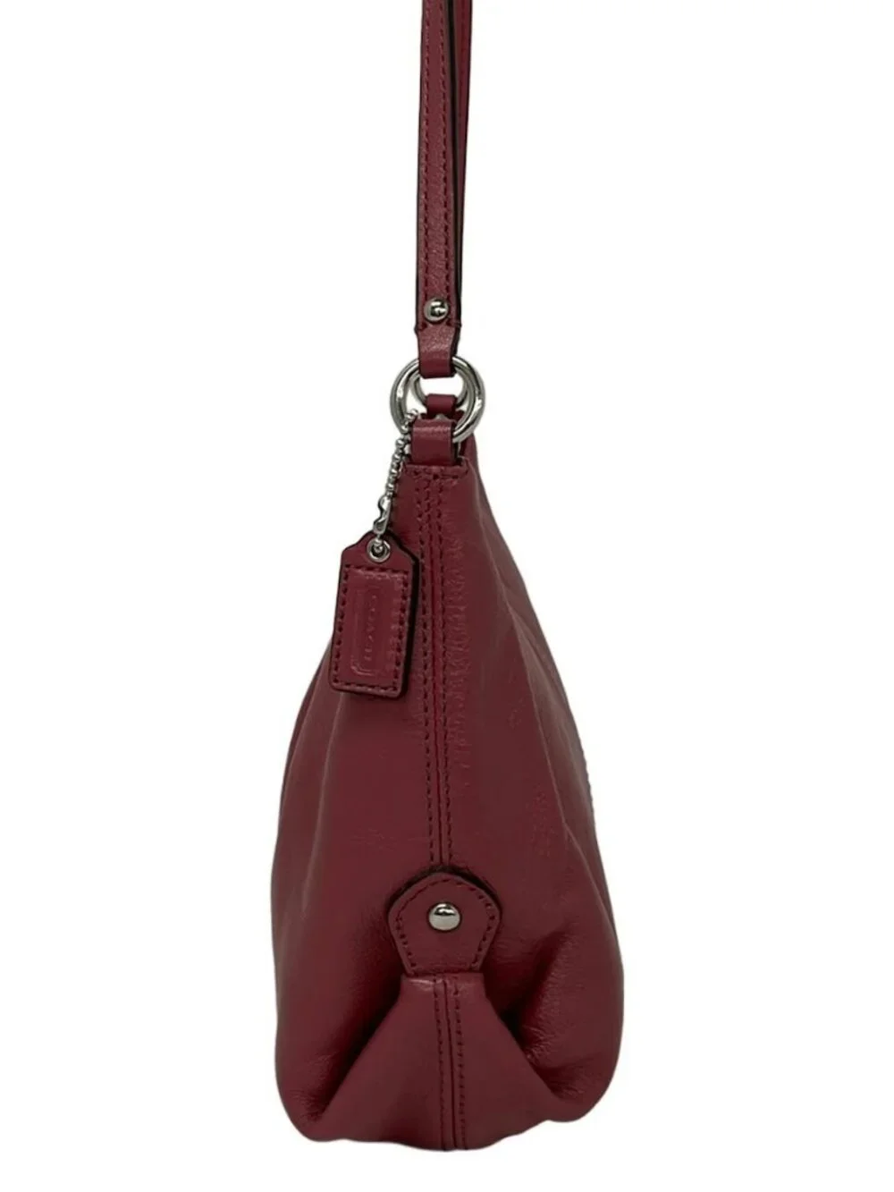 COACH Pink Leather Shoulder Bag